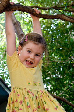 Isabelle, first day of big school (frans)